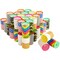 Blue Panda Prism Set for Kids Mini Kaleidoscopes - 48-Pack, Blue, 1.7 x 1.1 in, 6 Designs - Bulk Science Party Favors & Classroom Prizes - Birthday Party Supplies